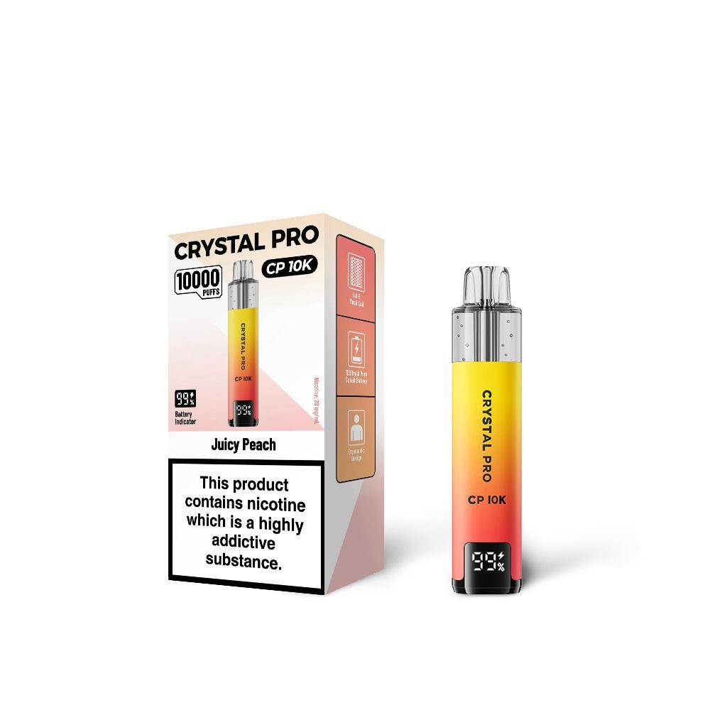Crystal Pro CP 10K Disposable Vape Kit 20MG(box of 5)