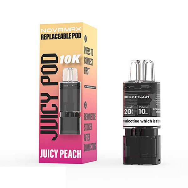 Juicy Pod Novamax 10K Prefilled Pods 20mg(box of 10)