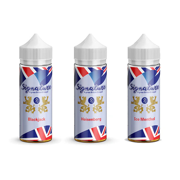Signature 50ml E-Liquid Juice e-liquid UK - VaperzHub