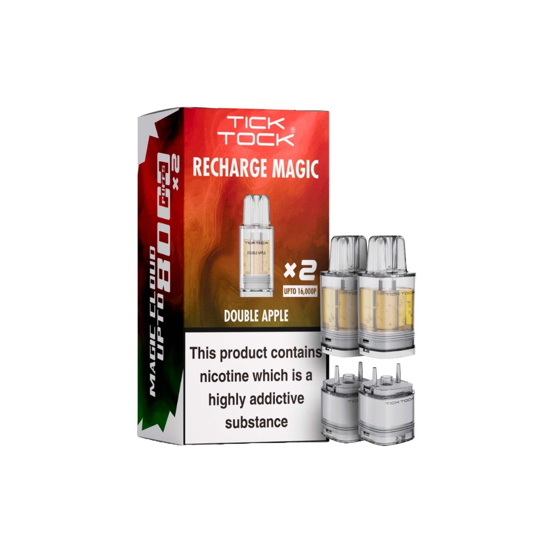 Tick Tock Magic 8000 Prefilled Refill Pods(box of 5)