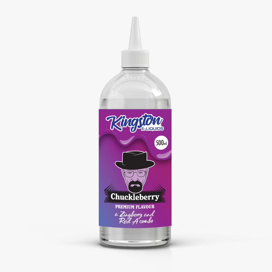 Kingston 500ml E-Liquid Shortfill – Chuckleberry e-liquid UK - VaperzHub