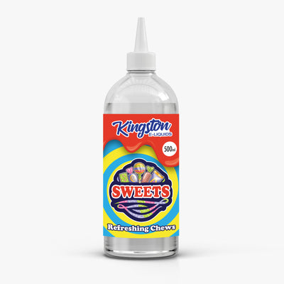 Kingston 500ml Sweets E-Liquid Shortfill – Refreshing Chews e-liquid UK - VaperzHub