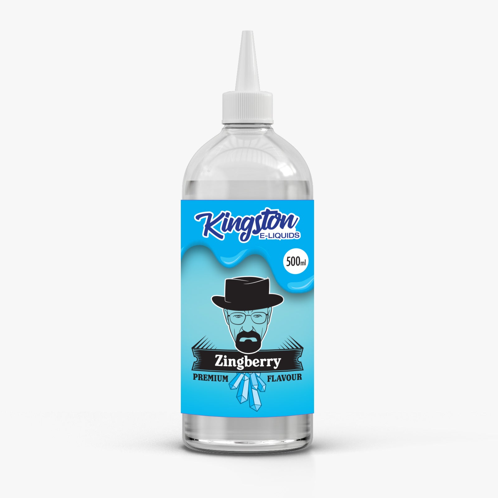 Kingston 500ml E-Liquid Shortfill – Zingberry