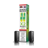 IVG 2400 Reload 2 in 1 Prefilled Pods 20mg(box of 5) TPD compliant disposable vape buy online UK VaperzHub 3