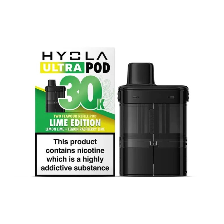 Hyola Ultra30K Prefilled Pods & Refill Tank 20mg (pack of 5)