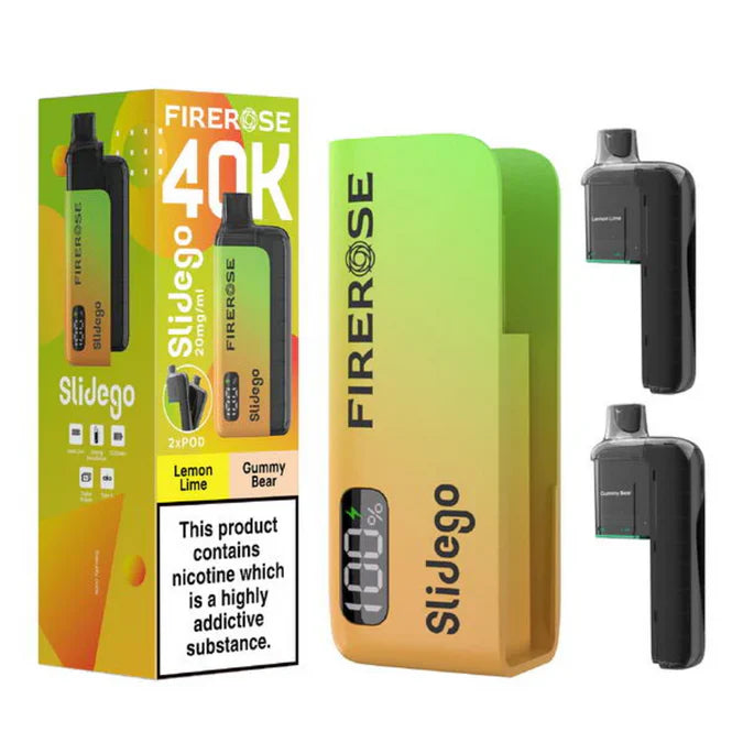 Firerose Slidego 40K Prefilled Vape Kit (Box of 5)