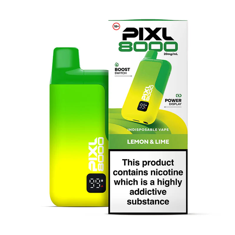 PIXL 8000 Disposable Vape Kit (Box of 5)