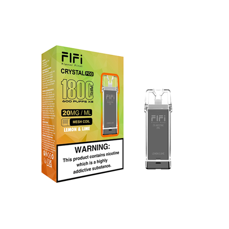 Flfi Crystal 1800 Prefilled Pods (box of 10)