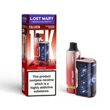 Lost Mary Nera 15K Prefilled Pod Kit – Box of 5 – Fullview Rechargeable Vape Device TPD compliant pod kit 4
