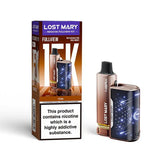 Lost Mary Nera 15K Prefilled Pod Kit – Box of 5 – Fullview Rechargeable Vape Device TPD compliant pod kit 5