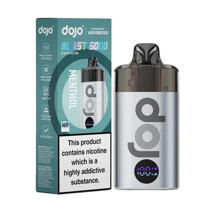 VAPORESSO DOJO BLAST 6000 Pre-Filled Pod Kit 20mg (Box of 5)