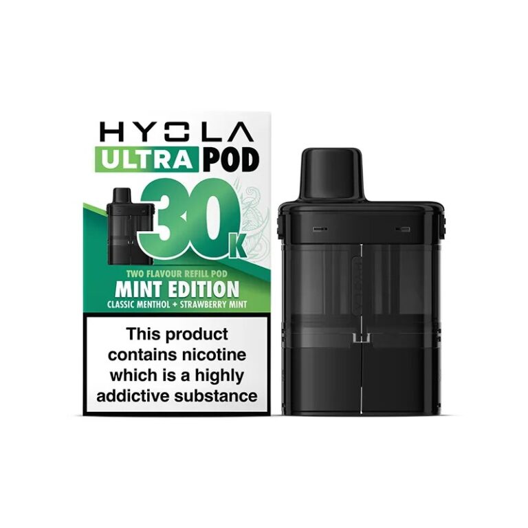 Hyola Ultra30K Prefilled Pods & Refill Tank 20mg (pack of 5)