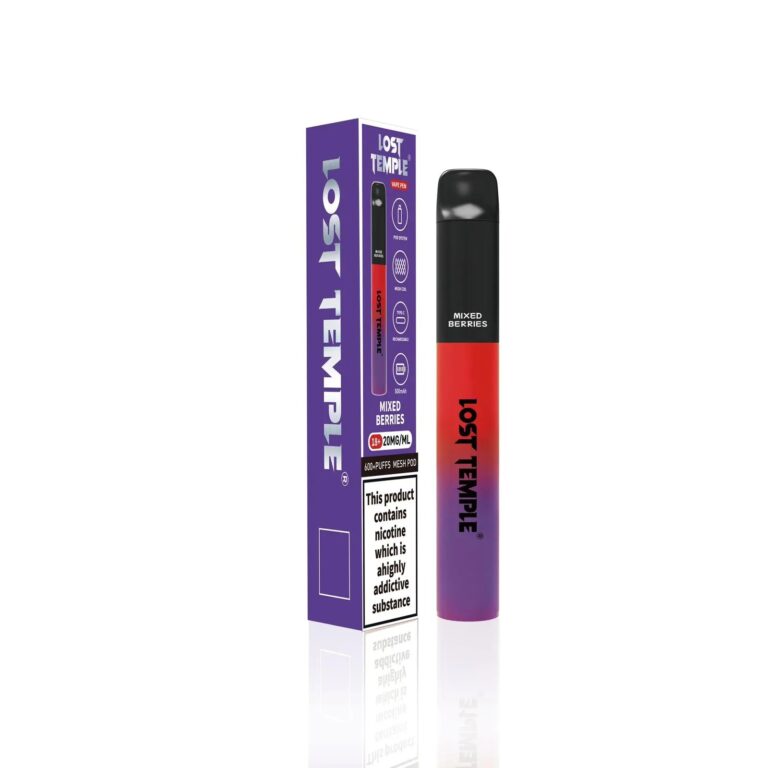 Lost Temple 600 Prefilled Pod Kit (Box of 10)