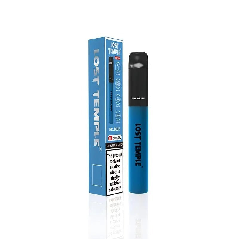 Lost Temple 600 Prefilled Pod Kit (Box of 10)