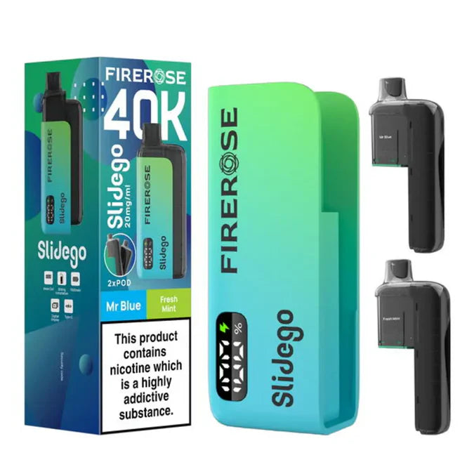 Firerose Slidego 40K Prefilled Vape Kit (Box of 5)