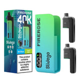 Firerose Slidego 40K Prefilled Vape Kit (Box of 5) TPD compliant vape kit buy online UK VaperzHub 3