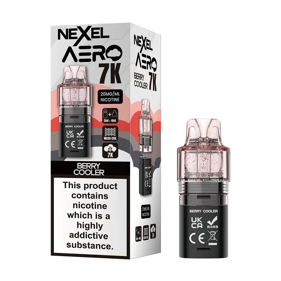 Nexel AERO 7K Prefilled Pods (Box of 5)