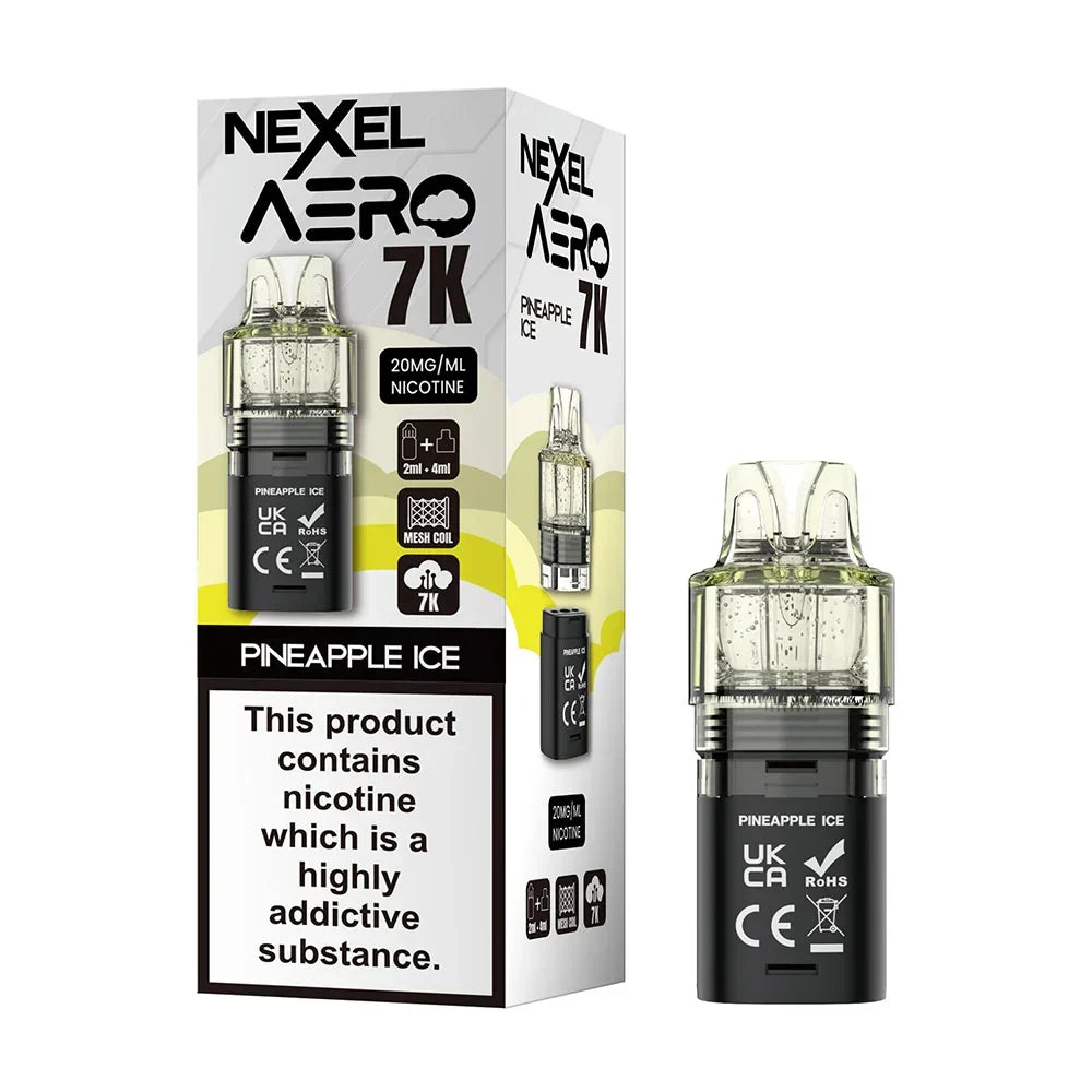 Nexel AERO 7K Prefilled Pods (Box of 5)