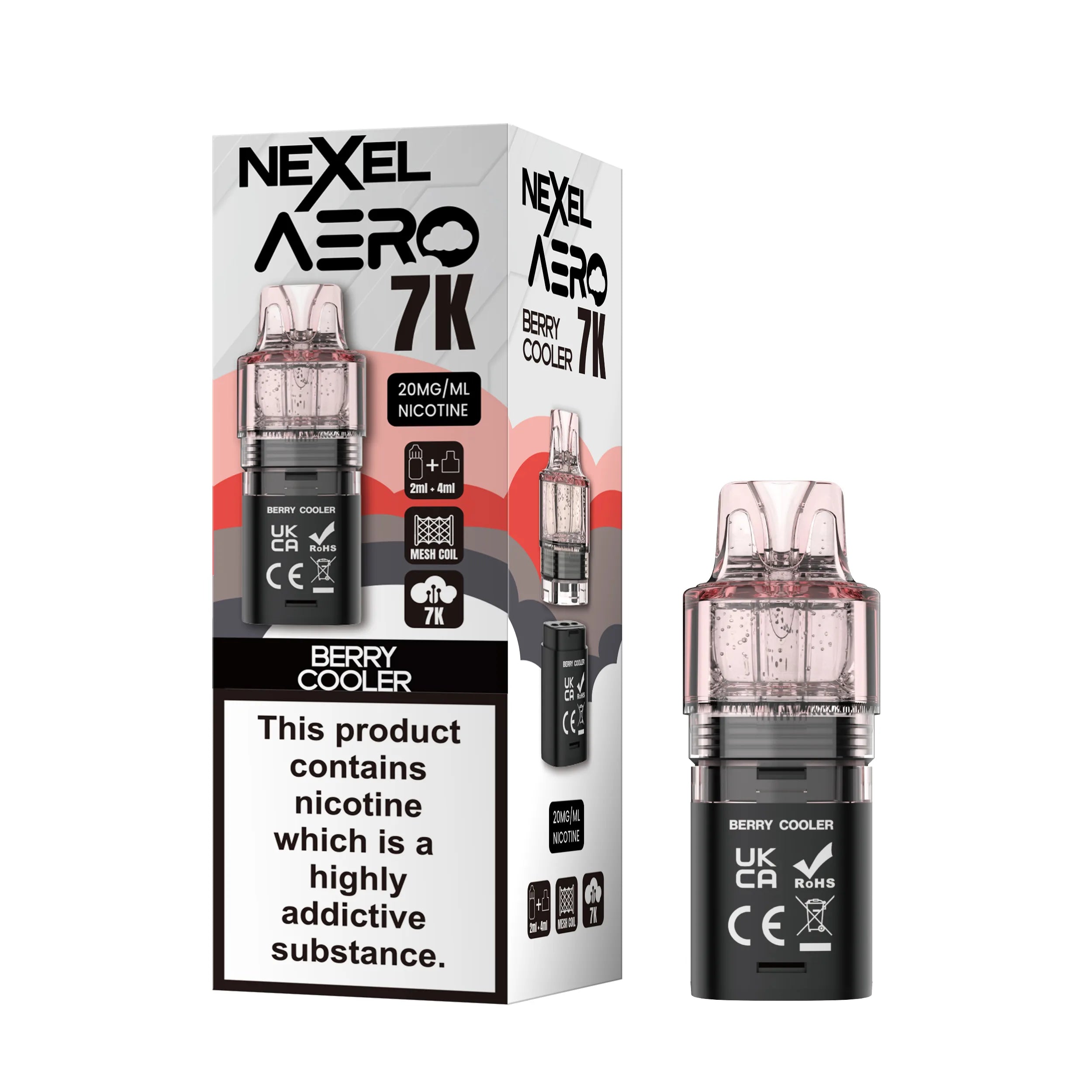NEXEL AERO 7K Replacement Pods (Box of 10)