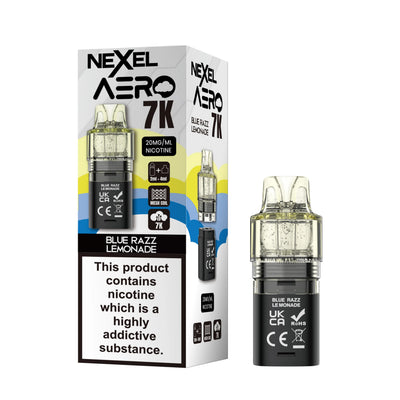 NEXEL AERO 7K Replacement Pods (Box of 10) vape pod UK - VaperzHub