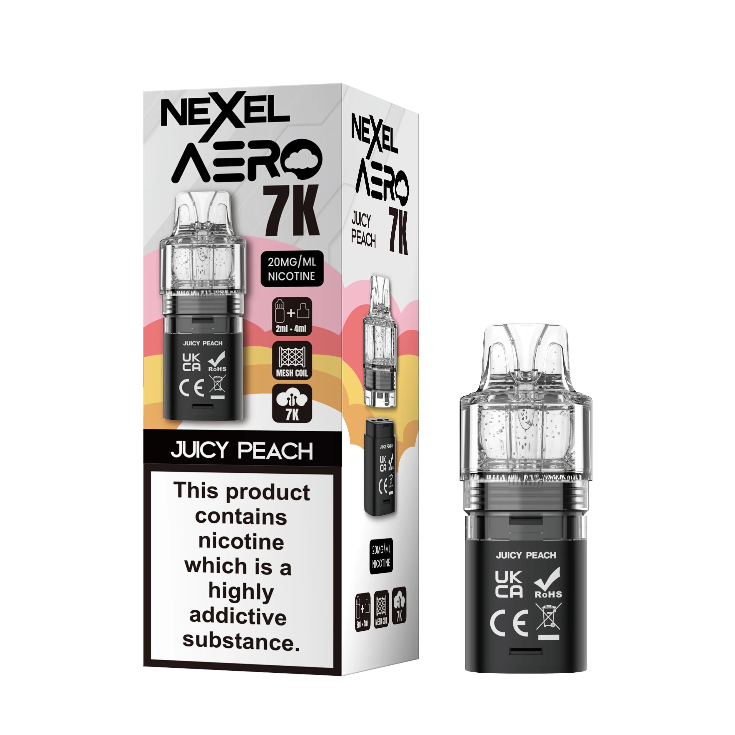 NEXEL AERO 7K Replacement Pods (Box of 10)