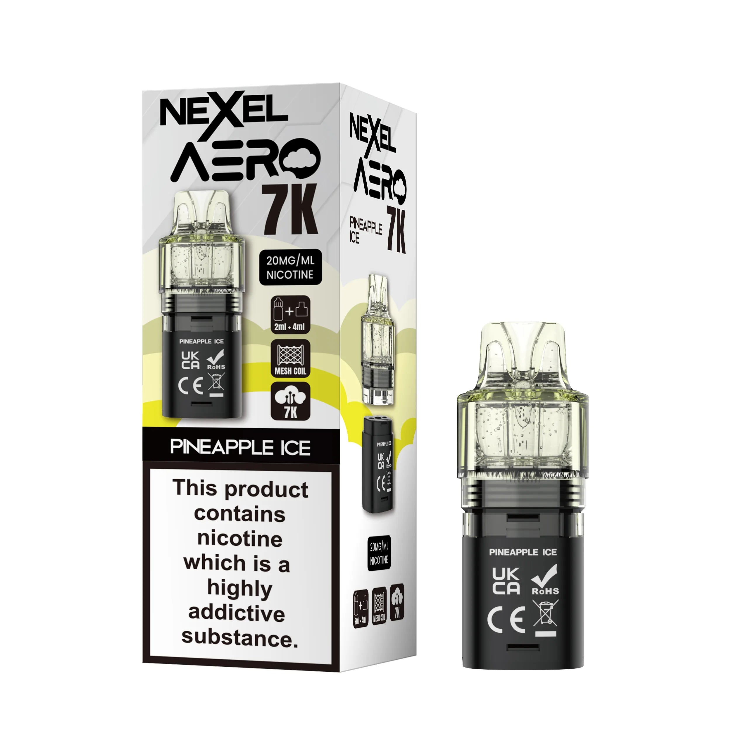 NEXEL AERO 7K Replacement Pods (Box of 10)