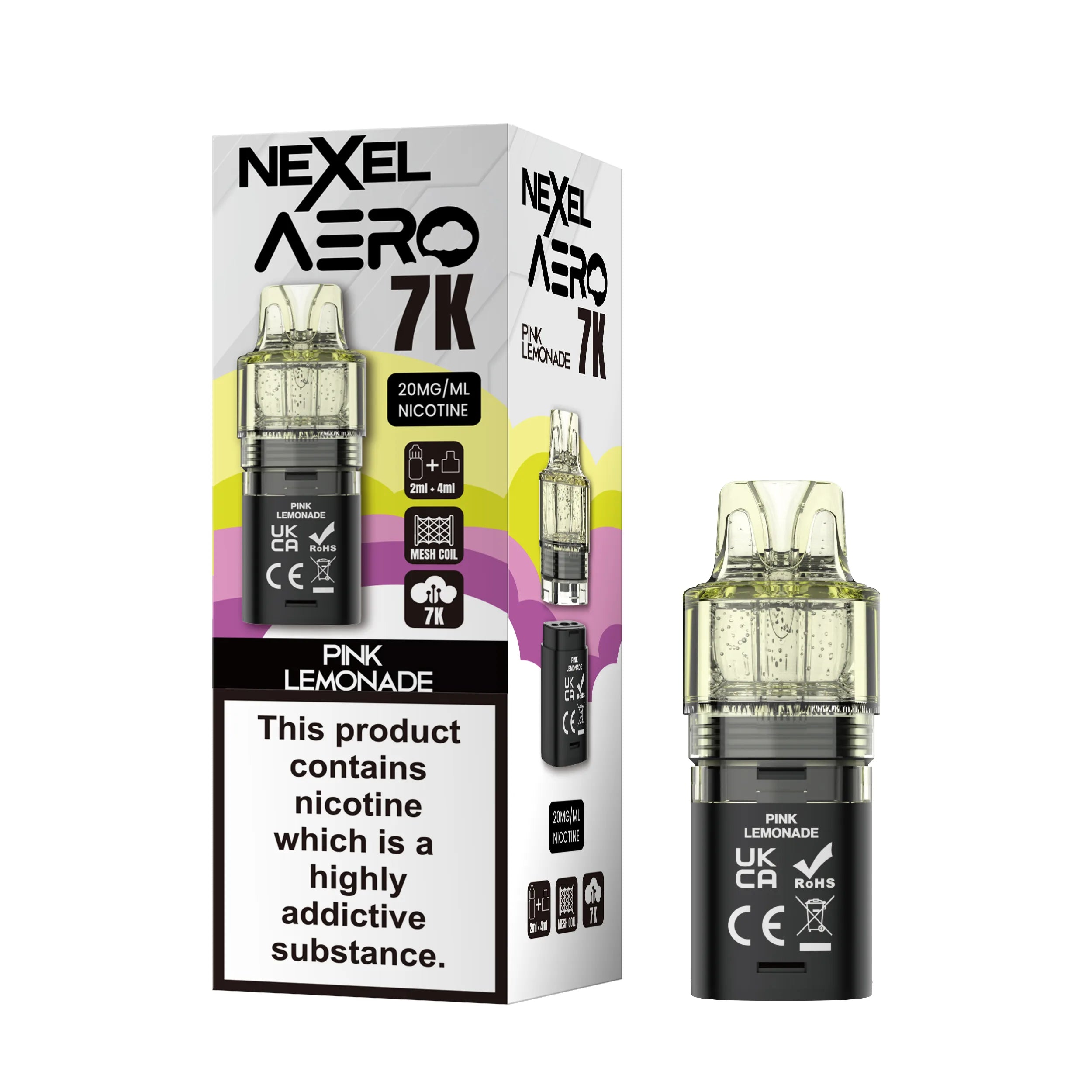 NEXEL AERO 7K Replacement Pods (Box of 10)