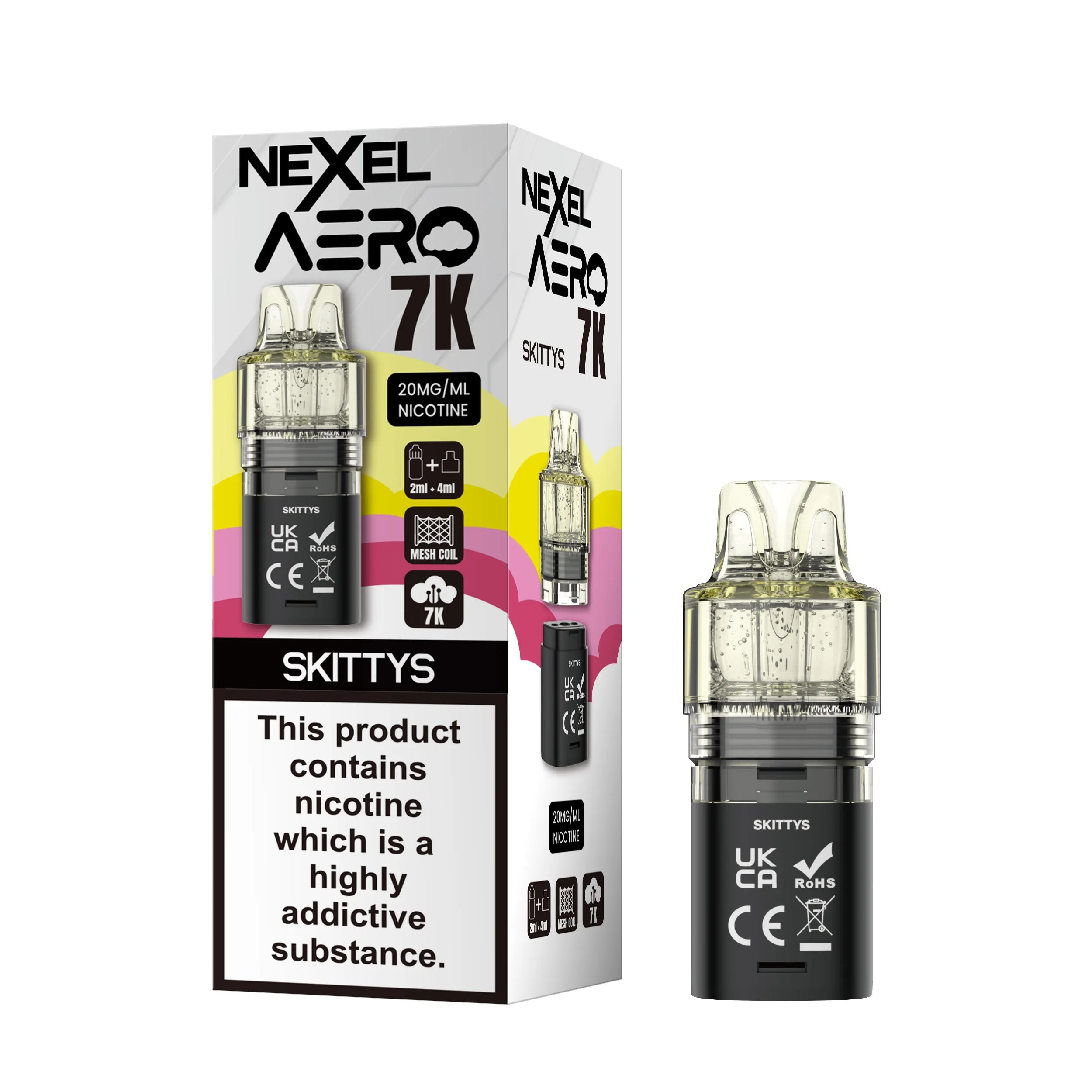 NEXEL AERO 7K Replacement Pods (Box of 10)