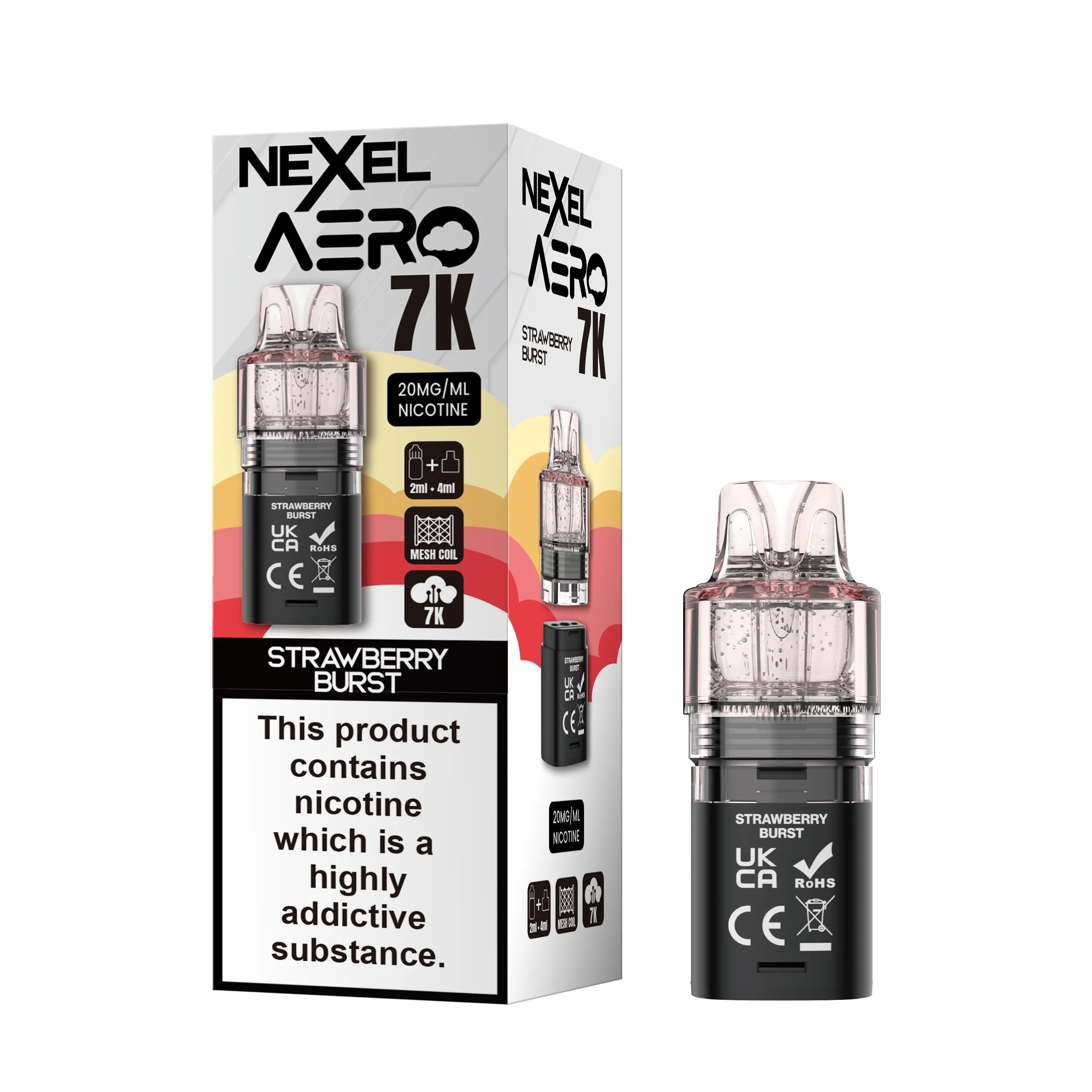 NEXEL AERO 7K Replacement Pods (Box of 10)