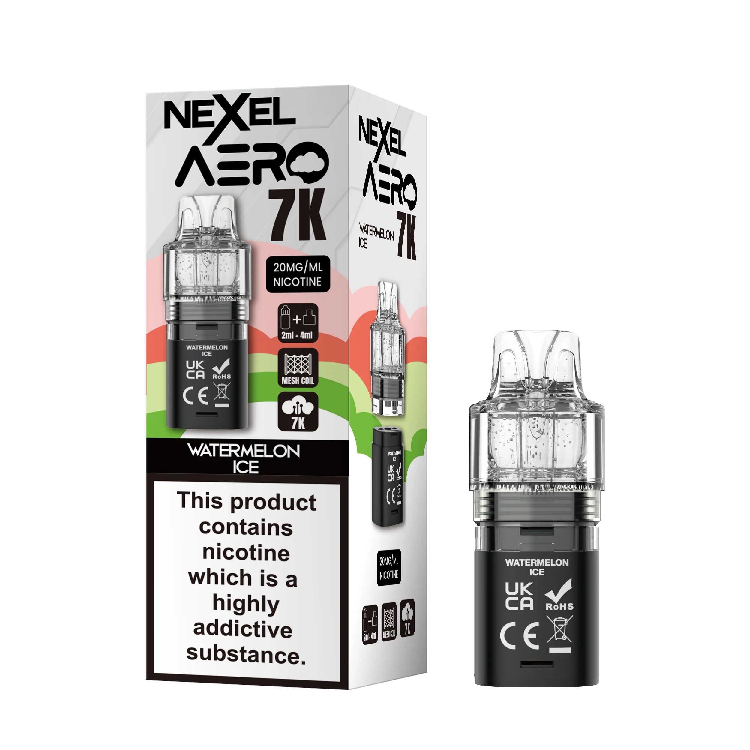 NEXEL AERO 7K Replacement Pods (Box of 10)