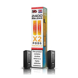 IVG 2400 Reload 2 in 1 Prefilled Pods 20mg(box of 5) TPD compliant disposable vape buy online UK VaperzHub 2