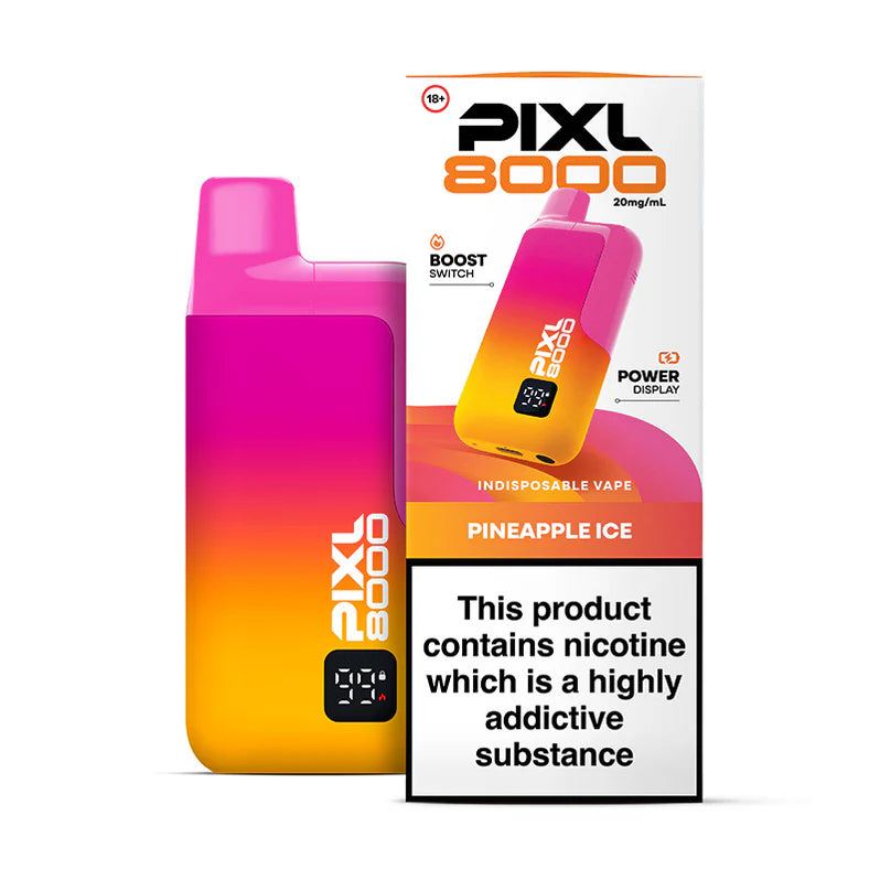 PIXL 8000 Disposable Vape Kit (Box of 5)