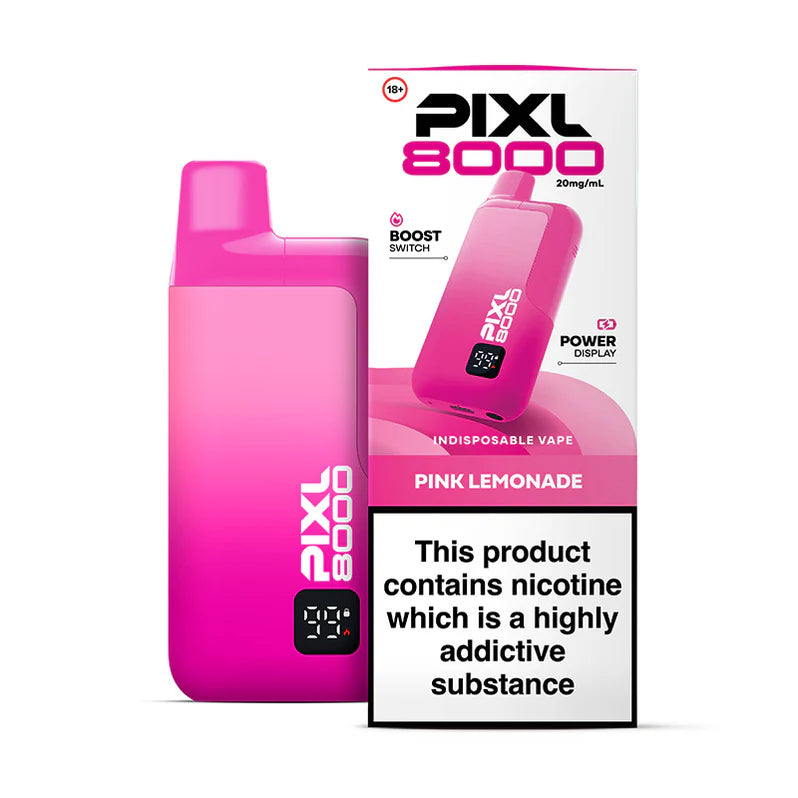 PIXL 8000 Disposable Vape Kit (Box of 5)