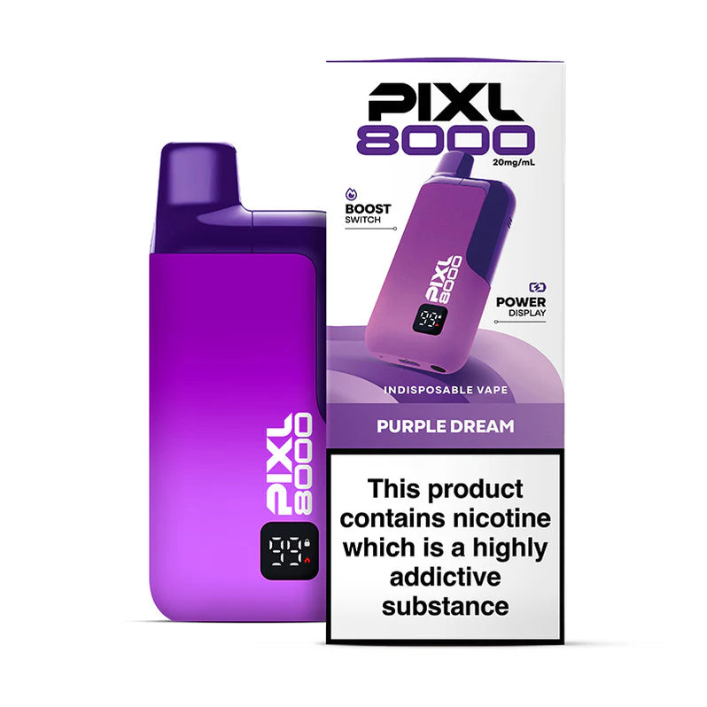 PIXL 8000 Disposable Vape Kit (Box of 5)