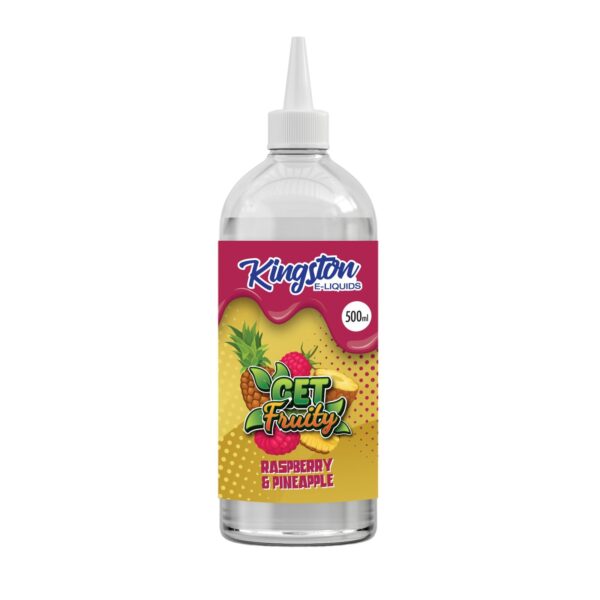 RASPBERRY & PINEAPPLE (GET FRUITY) 500ML E-LIQUID KINGSTON