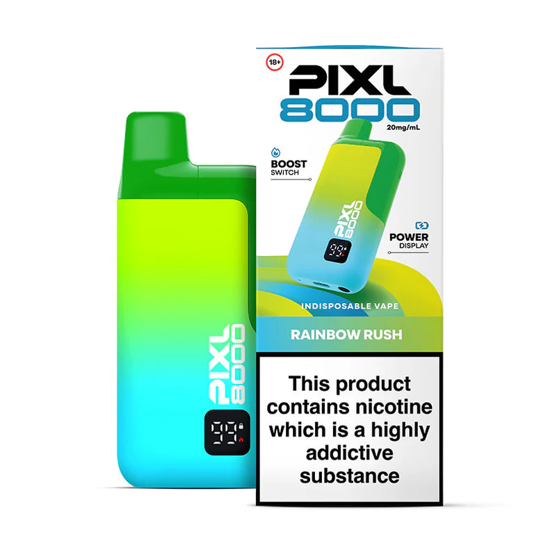 PIXL 8000 Disposable Vape Kit (Box of 5)