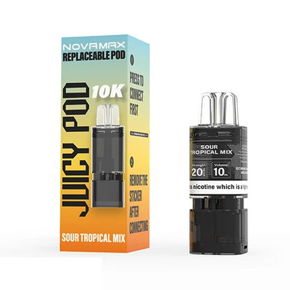 Juicy Pod Novamax 10K Prefilled Pods 20mg(box of 10)