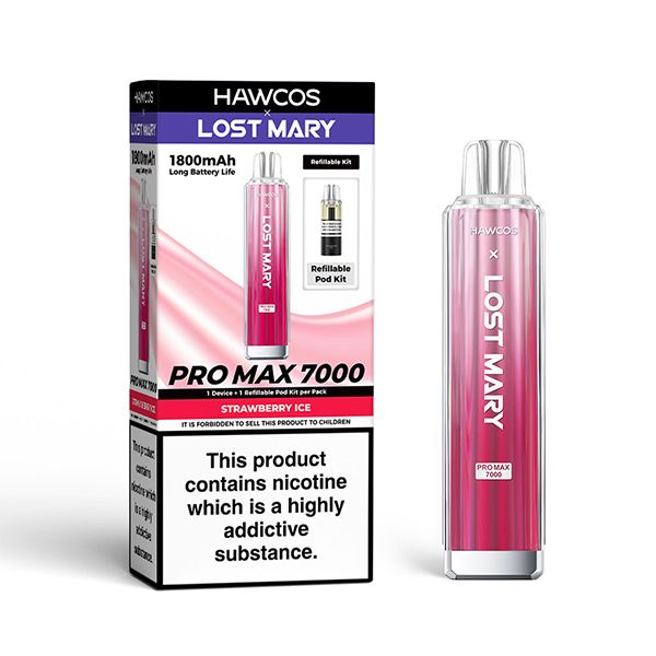 Lost Mary x Hawcos Pro Max 7000 Pod Vape Kit (Box of 10)