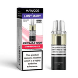 Lost Mary Pro Max 7000 Prefilled Pods (Box of 5) TPD compliant disposable vape buy online UK VaperzHub