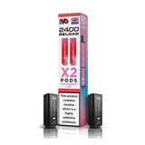 IVG 2400 Reload 2 in 1 Prefilled Pods 20mg(box of 5) TPD compliant disposable vape buy online UK VaperzHub
