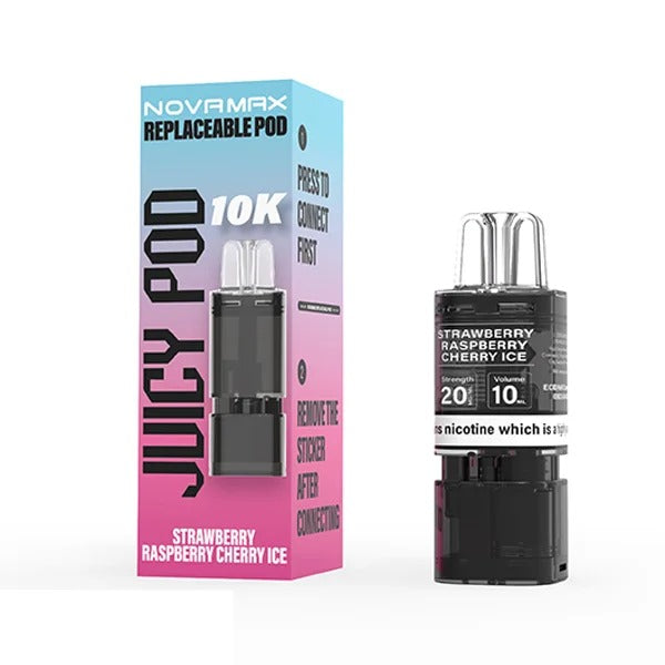 Juicy Pod Novamax 10K Prefilled Pods 20mg(box of 10)