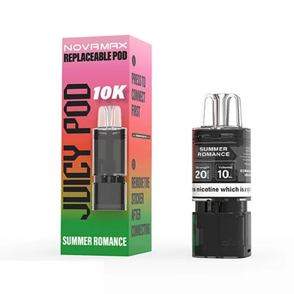 Juicy Pod Novamax 10K Prefilled Pods 20mg(box of 10)