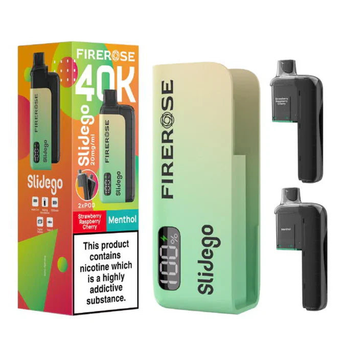 Firerose Slidego 40K Prefilled Vape Kit (Box of 5)