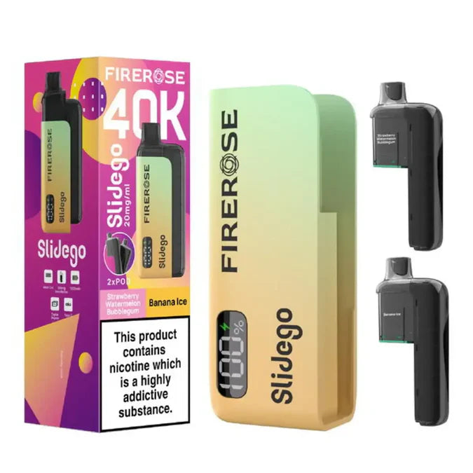 Firerose Slidego 40K Prefilled Vape Kit (Box of 5)