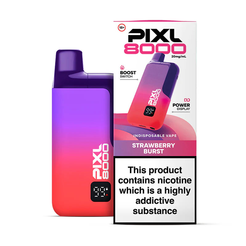PIXL 8000 Disposable Vape Kit (Box of 5)