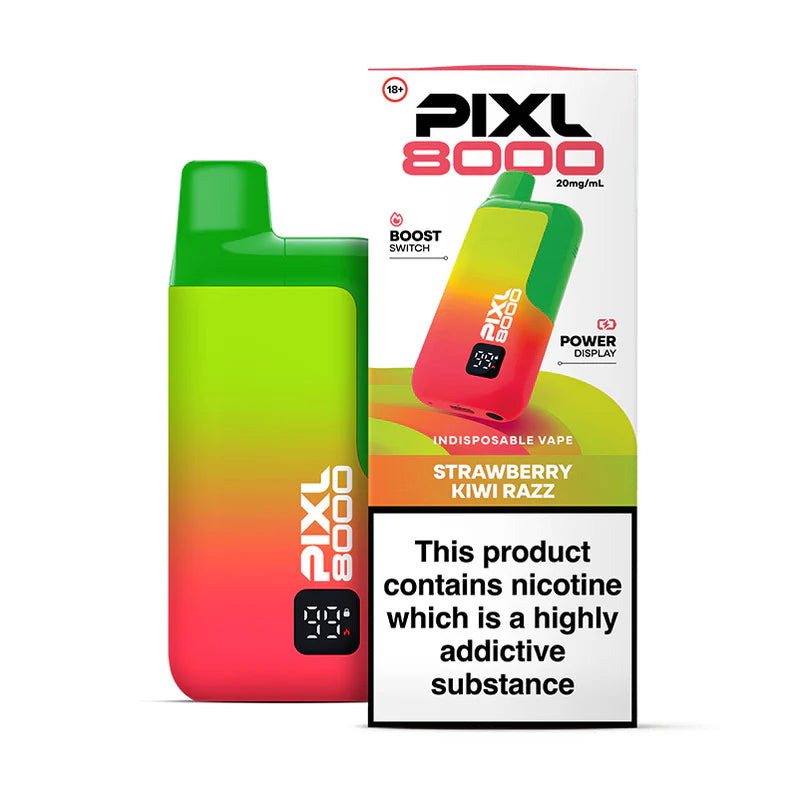 PIXL 8000 Disposable Vape Kit (Box of 5)