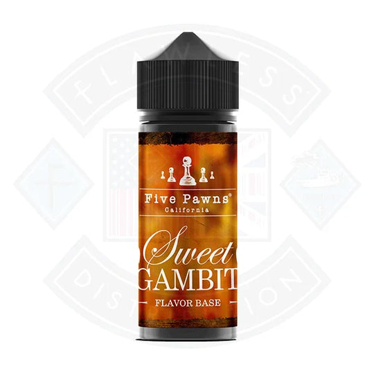 Five Pawns - Sweet Gambit 0mg 100ml Shortfill e-liquid UK - VaperzHub