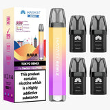 HAYATI REMIX 4 IN 1 2400 PREFILLED DISPOSABLE POD KIT 20MG (Box of 5) TPD compliant disposable vape buy online 4