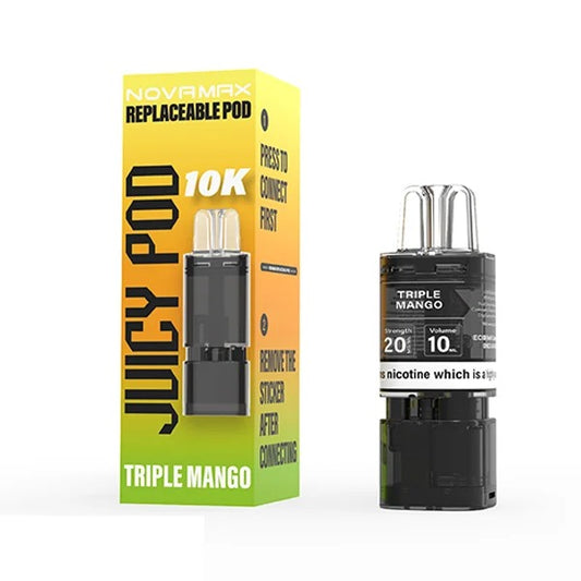 Juicy Pod Novamax 10K Prefilled Pods 20mg(box of 10)