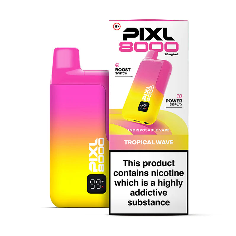 PIXL 8000 Disposable Vape Kit (Box of 5)